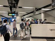 Admiralty Station L4 escalator 18-05-2022