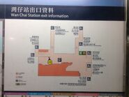 Wan Chai Station information board 25-04-2015