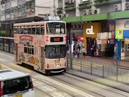 Hong Kong Tramways 170(122) Shek Tong Tsui to North Point 14-03-2022