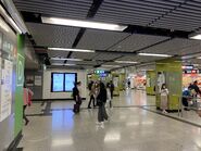 Tsim Sha Tsui Station concourse 28-03-2022