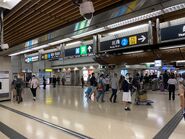 Sheung Shui Station concourse(Paid area) 28-10-2021