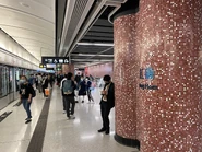 屯馬綫月台（2022年12月）