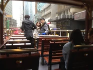 仿古第三代開篷電車（#68）上層車廂