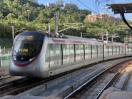 列車駛入顯徑站