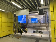 通往THE SOUTHSIDE的通道（2023年12月，拍攝當天為通道啟用前一天）