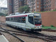 614綫列車1114正駛入兆康站