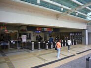 University Station Exit B MTR early