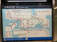 港鐵系統路綫圖（2020年屯馬綫局部通車後至2021年全綫通車前）