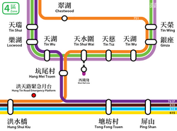 LR Fare Zone 4 map