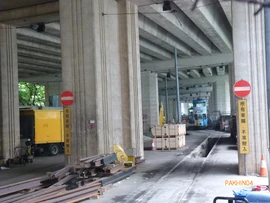 西灣河車廠內部