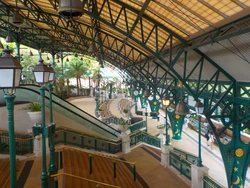 月台全景（2018年5月）