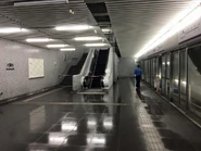 模擬車站月台（2017年5月）