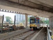 2022年10月24日，已退役的第二期列車（編號1206、1205、1201）停泊在兆麟站外的迴圈