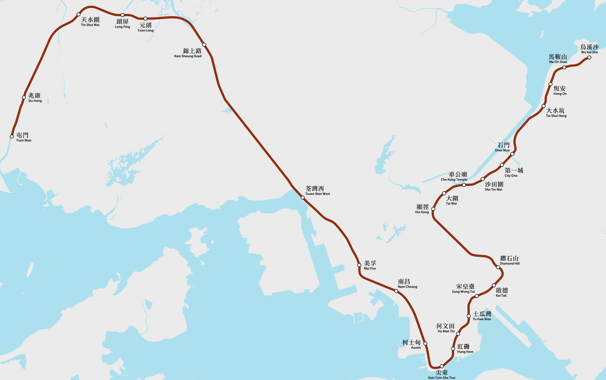 屯馬綫 香港鐵路大典 Fandom 屯馬綫 香港鐵路大典 Fandom