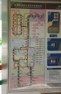 Light Rail route map and single ride ticket fare zone
