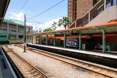 兆康站5、6號月台（2009年7月）