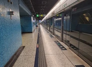 藍田站1號月台（2025年4月）