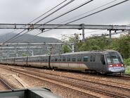 列車即將駛入欣澳站