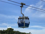 51號纜車即將到達昂坪纜車站（2023年6月）