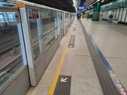 葵芳站2號月台（2025年4月）