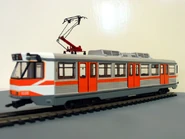 Model of an unrefurbished Phase I LRV (November 2011)