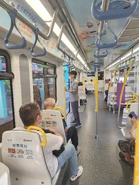 屯門發現號列車1161車內