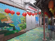 位於馬灣涌的東涌綫延綫資訊中心，拍攝時為非開放時間