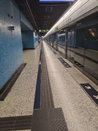 藍田站1號月台（2025年4月）