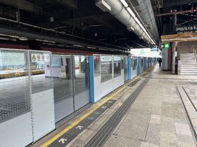 Sha Tin Station platform 2 25-02-2024