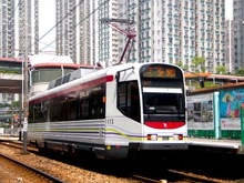 車序的顯示例子，留意圖中車頭左上方的「003」（2010年9月）