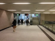 通往A出口的通道