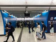 Admiralty Station platform 7 corridor 18-05-2022