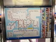 MTR route map prepare East Rail Line extension in Sha Tin Station 06-05-2022