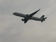 國泰航空B-HPS執行CX312航班在香港起飛（2025年2月）