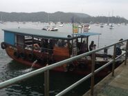 Ferry in Pak Sha Wan Pier