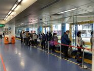 Macau Ferry Pier TurboJET gate No 3 waiting list passengers queue up 03-02-2023