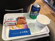 Hong Kong to Macau(Taipa) 1st class snack and drink
