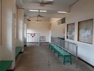 翻新前的候船大堂，較為簡陋