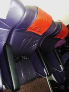 噴射飛航的Austal 48m的普通座位亦設有優先座