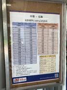 Central to Hung Hom timetable 28-06-2020