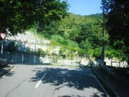 在東涌道的入口