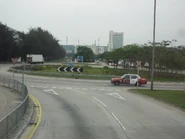 近駿運南路的迴旋處