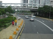 近文東路的入口