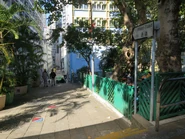 行人路南面盡頭（2024年1月）