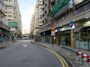 最西面一段為東行單向，只能前往角祥街（2023年6月）