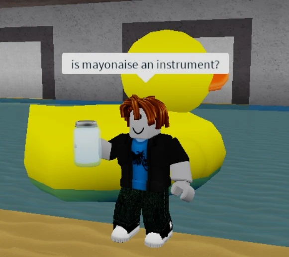 Is Mayonnaise an Instrument Hmmm.... Roblox Wiki Fandom
