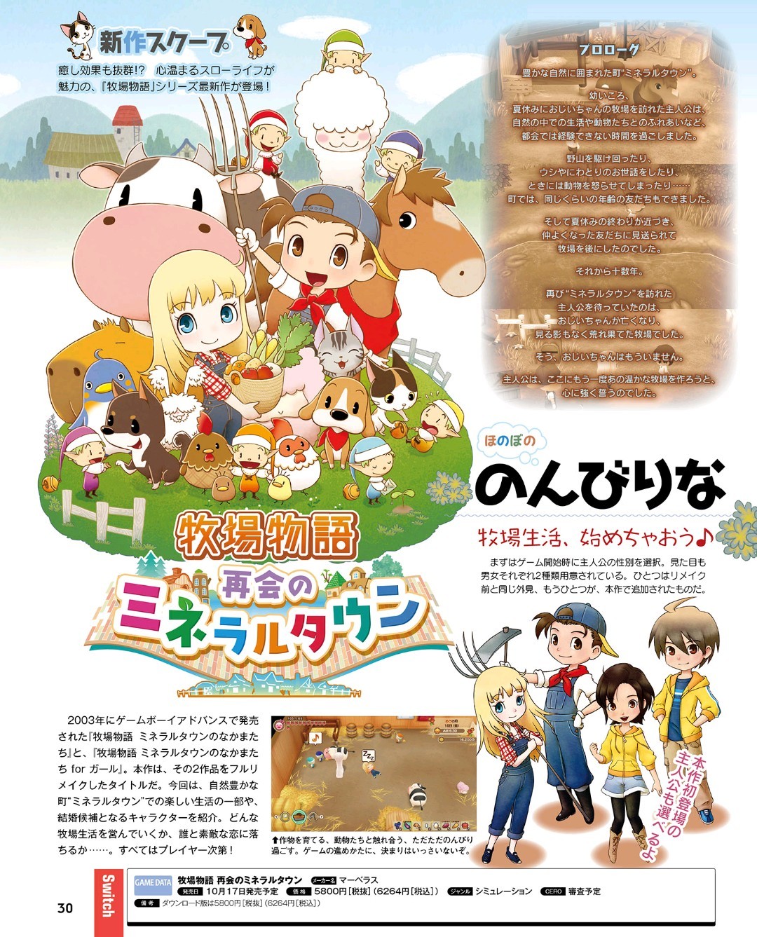 Story Of Seasons Friends Of Mineral Town Gallery The Harvest Moon Wiki Fandom