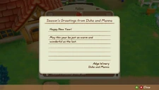 New Year Letter