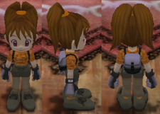 Oranger Z outfit