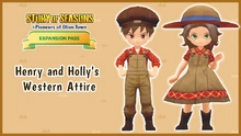 Henry and Holly's Attire